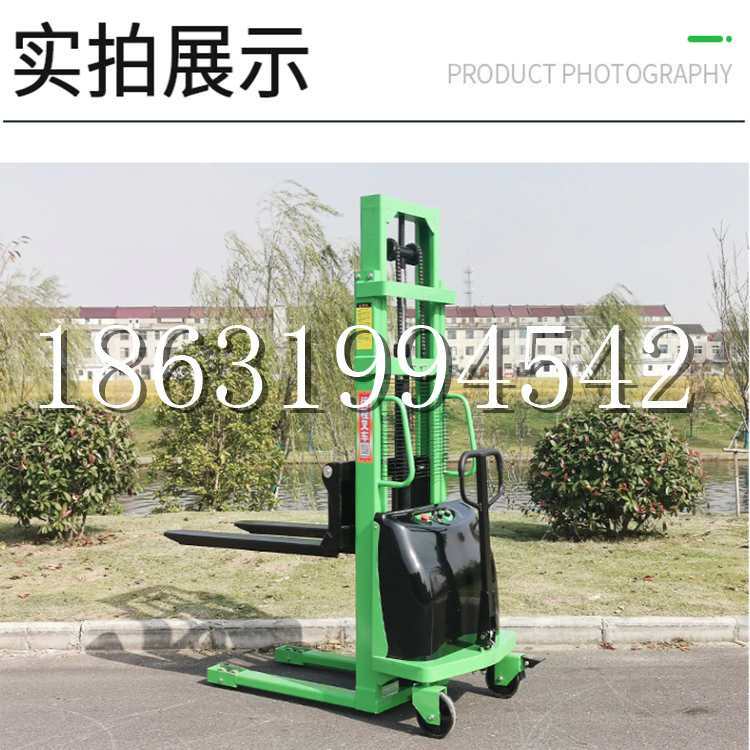 阳信县电动叉车堆高车液压铲车电瓶1吨2吨站驾步行式小型全自动叉车